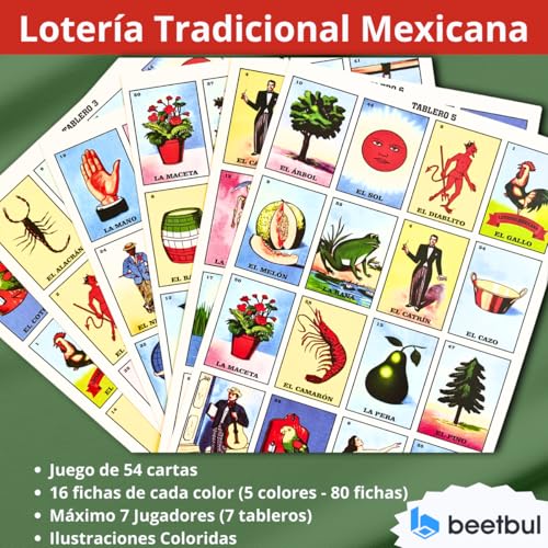 La mejor selección de Tarjetas loteria - los más vendidos. 8 Imagen adicional