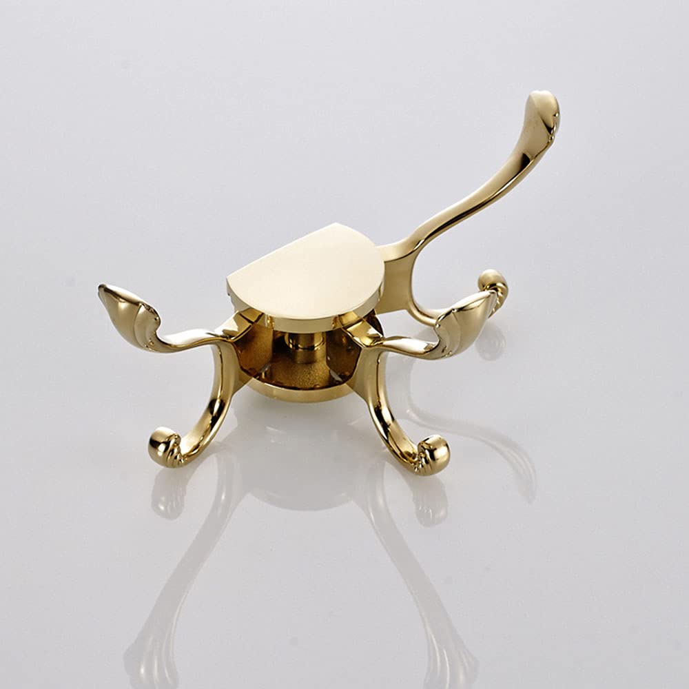 tiras Command, Perchero giratorio de metal, plegable, montado en la pared(Onecolor)