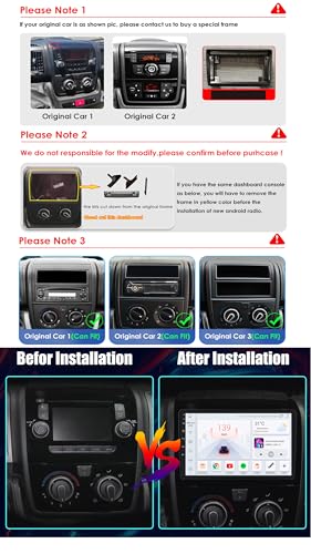 Radio 2 Din para Citroen Jumper 2 con Android 13 y pantalla de 9 pulgadas 2