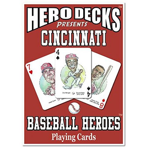 Hero Decks - Cincinnati Reds - Naipes de Póker