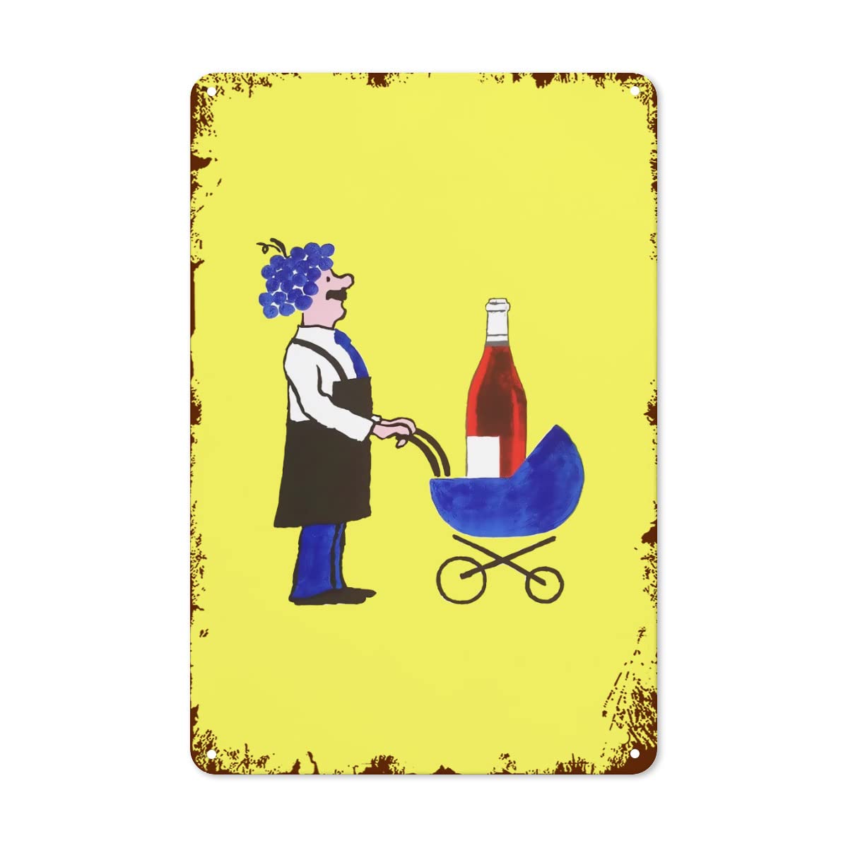 Amazon.co.jp: ブリキ看板 レイモン・サヴィニャック 金属ポスター