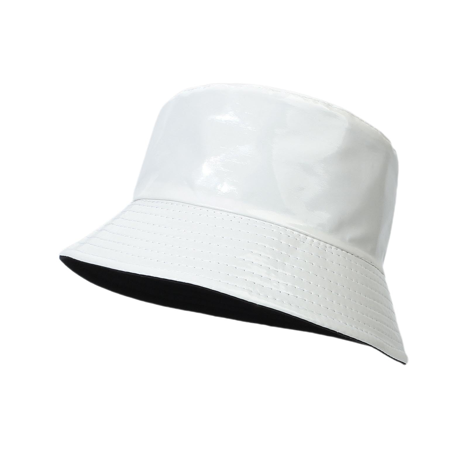 Bucket Hat Sun Hat Summer Portable Sunhat for Hiking Cycling Outdoor White|Clothing, Shoes & Accessories | Womens Accessories | Hats-image-20