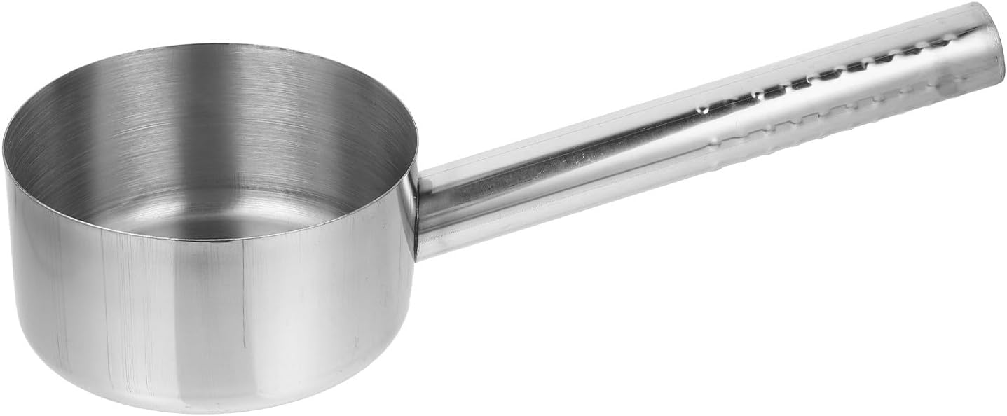 Thickened Stainless Steel Soup Ladle Kitchen Water Spoon 3lb Capacity Household Food Serving Utensil for Cooking and Serving