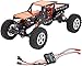 C32366ORANGE Complete Alloy Conversion Kit w/Roll Cage, Servo, ESC, Motor for Axial SCX24 C10