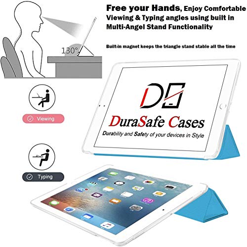 Image of DuraSafe Cases for iPad Pro 9.7 inch 2016 Protective Case A1673 MLMP2HN /A MM172HN /A MLMN2HN /A MLMQ2HN /A A1674 A1675 MLMW2HN /A MLMX2HN /A MM192HN /A MLMV2HN /A MLN02HN /A MLMY2HN /A MLN12HN /A - Blue