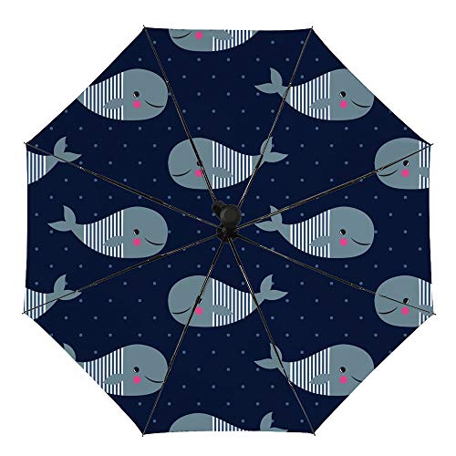 Parapluie pliable manuel imperméable et coupe-vent pour extérieur