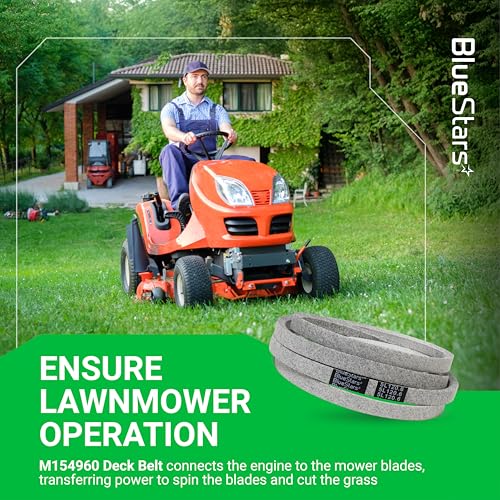 Image of BlueStars M154960 Secondary Deck Belt | Aramid Cord | 120.6 inch x 5 /8 inch