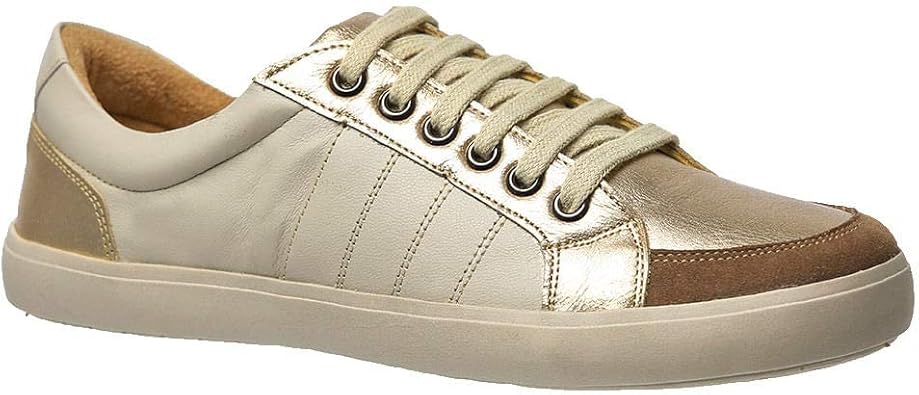 Sapatênis Feminino 1325 em Couro Ice/Metalizado Glacê Doctor Shoes-Ice-34 |  Amazon.com.br