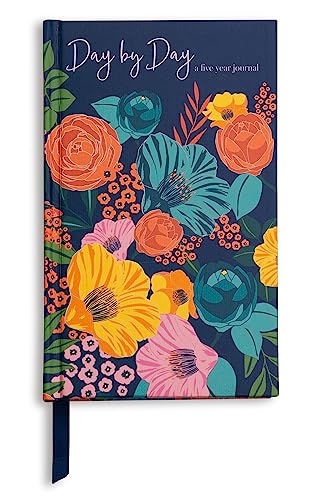 Journal de 5 ans petit format carnet de gratitude quotidien pour femmes imprimé fleuri