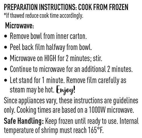 Aqua Star MicroSteam Bowls - Shrimp Scampi