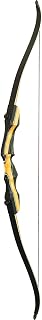 PSE TD-RCRV Bow - Nighthawk 62"" RH 45 YLW/BlackMaple Riser, BK Limbs