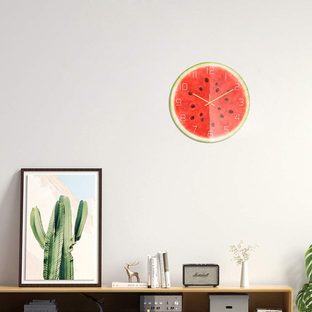Horloge murale en acrylique moderne Denash pour bureau et cuisine