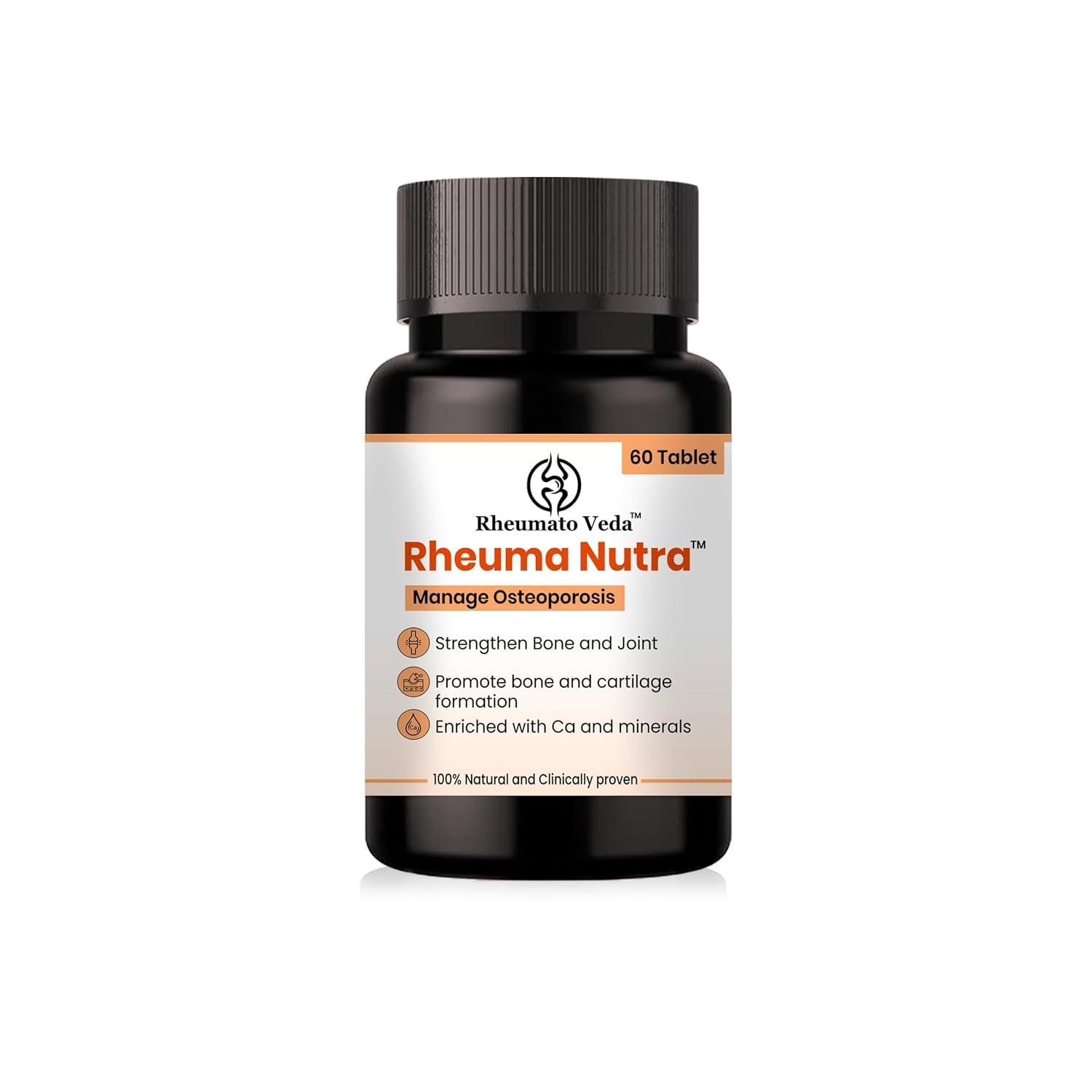 Rheuma Nutra Tablets – Ayurvedic Bone & Joint Support Supplement with Shilajit, Ashwa.gandha & Asthish-runkhala – Helps Manage Osteo-porosis & Joint Strength – 60 Tablets-image-18