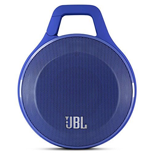 JBL Clip Portable Bluetooth Speaker with Mic (Blue)