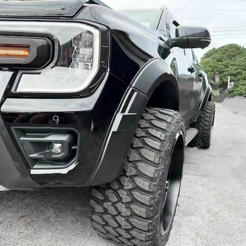Bande passage roue Ford Ranger T9 2024 2025 élargisseur aile ABS noir
