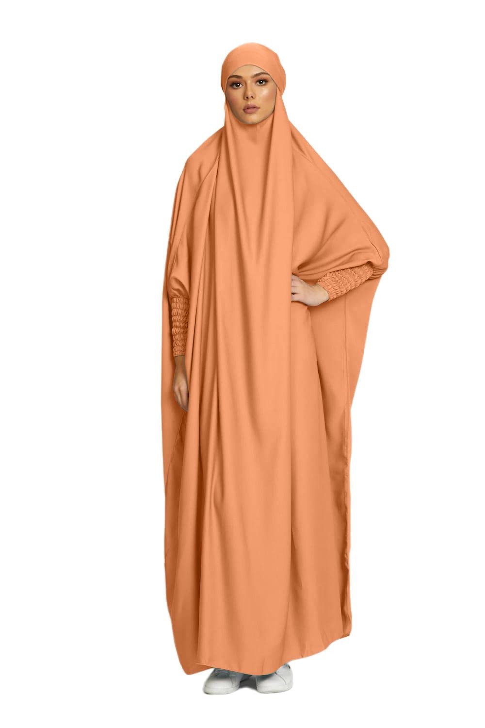 Robe de prière musulmane abaya ample pour s'habiller vite