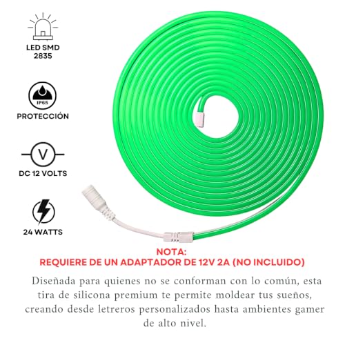 Tubo verde para luz 14 Imagen adicional