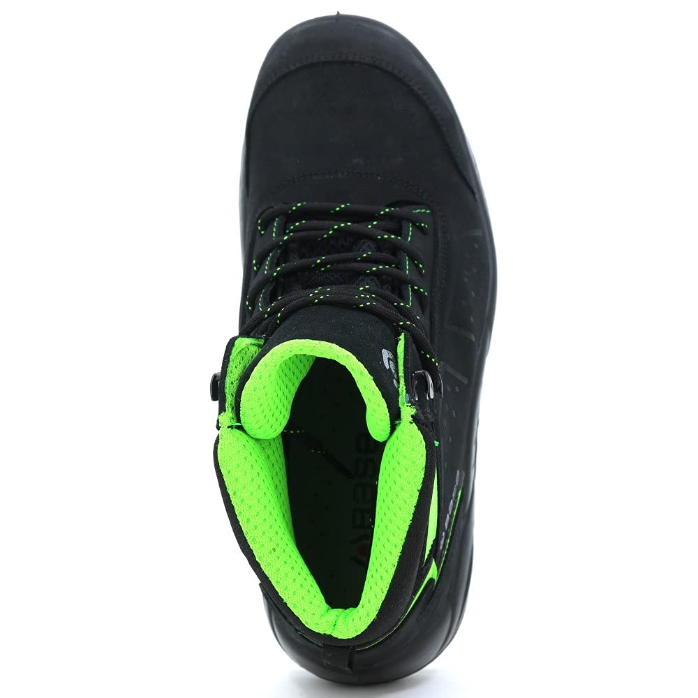 BASE Protection Chester Top S3 SRC Zapato de Seguridad, Talla: 41, Color: Negro/Verde, B0177BGN41