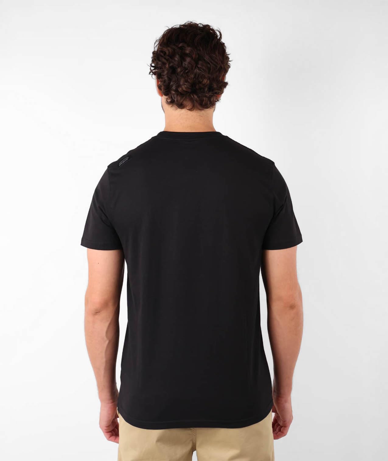 OXBOW Tee shirt uni 4flo brodé poitrine TEBAZ Essentials Hiver 2026 Manches courtes, Col rond, Uni