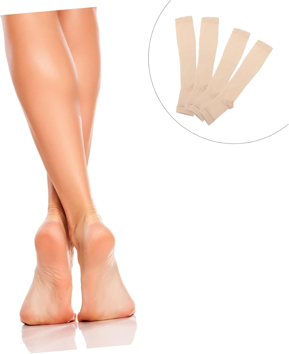 Calf Compression Sleeve Calf Sleeve Calf Swelling Socks Elastic Calf Stockings Calf Compression Tube