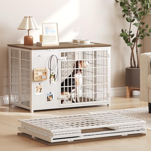 Lulive Dog Crate Furniture for Medium Dogs — alternate angle