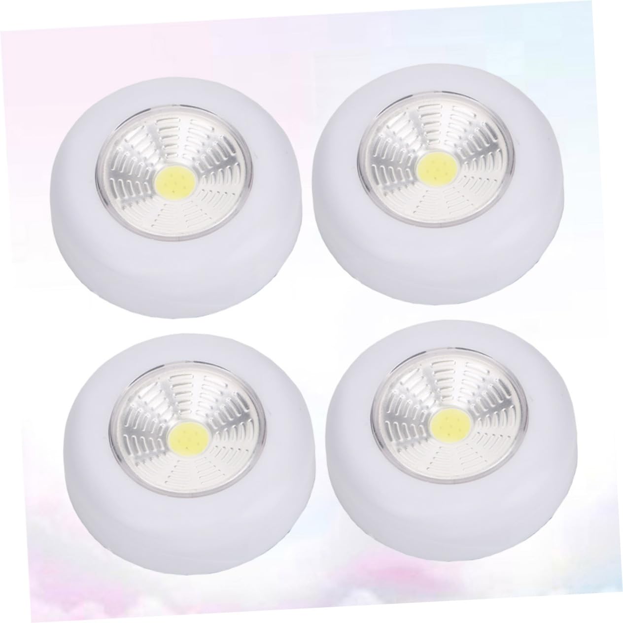 OSALADI Led Nightlight Touch Lamp Emergency Led Push Light Battery Operated Wall Cabinet Light for Home Office and Car