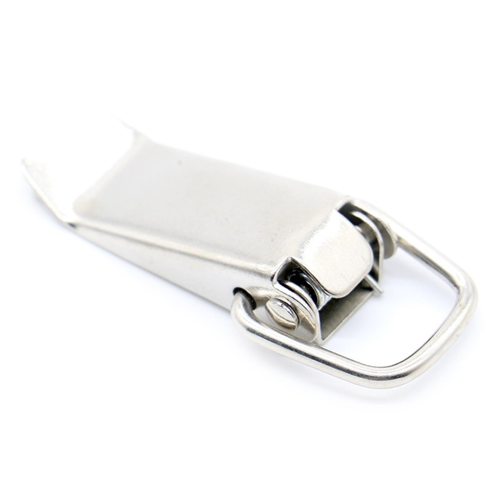 J105 Hardware Schrank Boxen Gefederte Verriegelung Toggle Haspe 27 * 63 Eisen Haspe for Tür Fenster Schrank 1Pcs