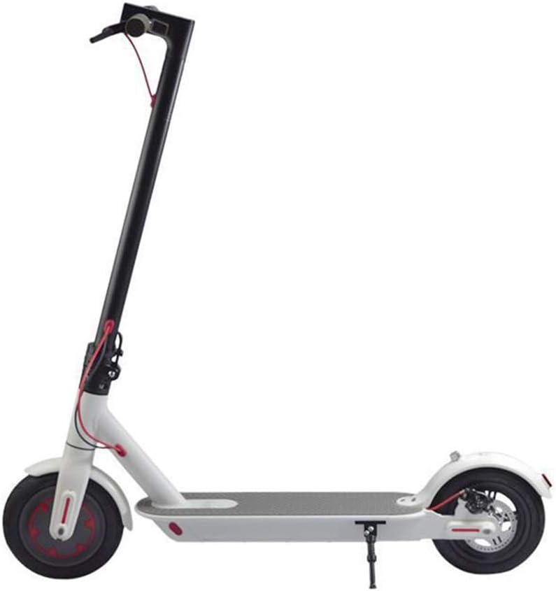 Portable Electric Scooter, 40 km Long-Range, Up to 25 km/h with 8.5 inch Solid Rubber Tires, Portable and Folding E-Scooter for Adults and Teenagers for Men Women, B