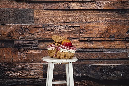 Kate 20X10Ft Brown Wood Backdrop For Photography Customized Texture Wooden Background Photo Studio Props #TOP3