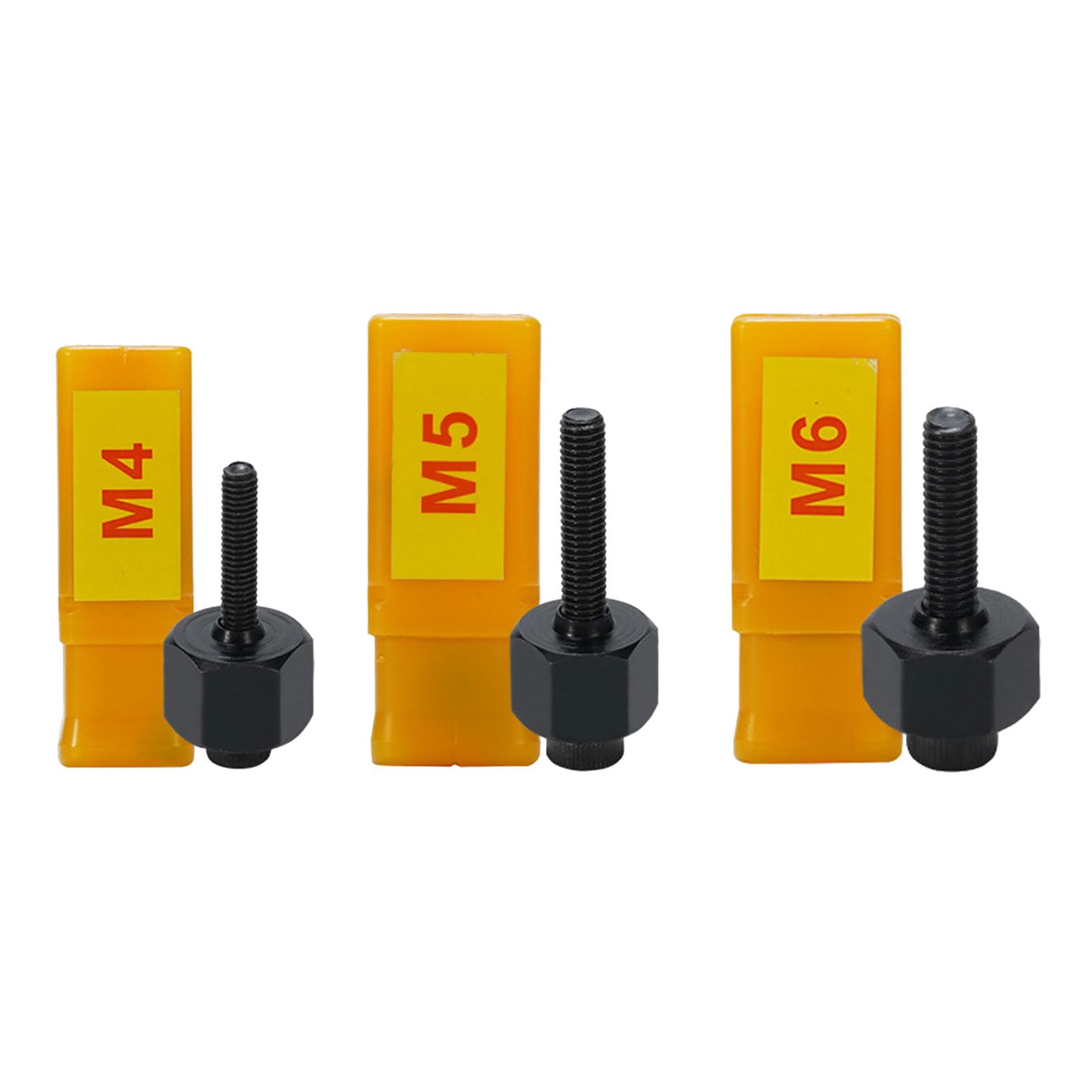 Buxuaaaa M4m5m6 Of 3 Compact Rivet Nut Setters Featuring Quick-Release Mechanism For Efficient Home Projects Rivet Nut