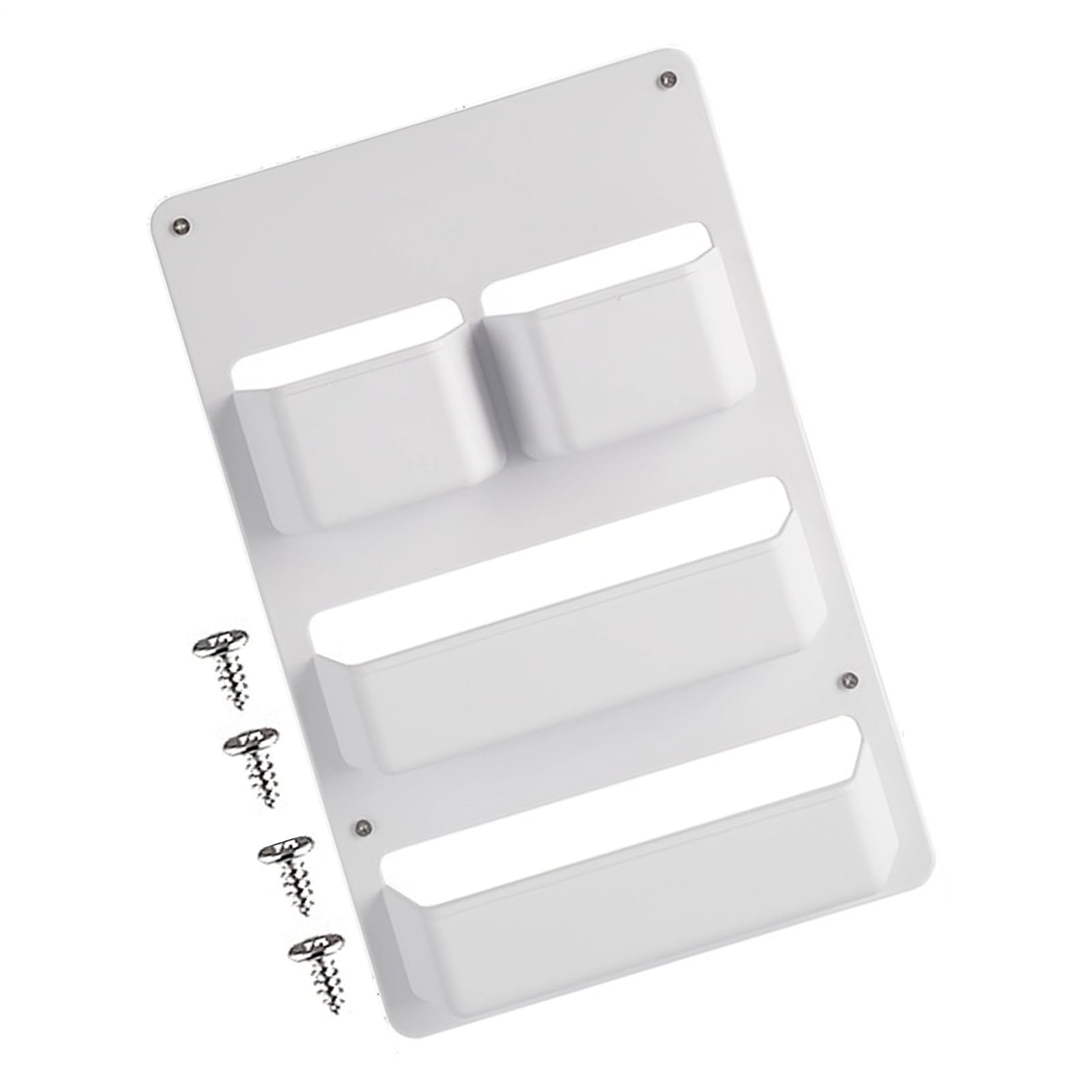 Generisch Organisateur de Porte - Boîte de Rangement, Structure ABS Stable, Étagère de Présentation Étanche avec Compartiments | -Solution de Rangement pour Bateau, Caravane, Toilettes, Cabine