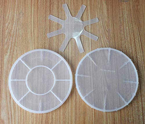 Silicon Wafer Carrier- 2 inch Single Wafer Box for Shipping and Storage | Including Container, | Cover & Spring |Packaged in dust Free Workshopï½œ10 Pack