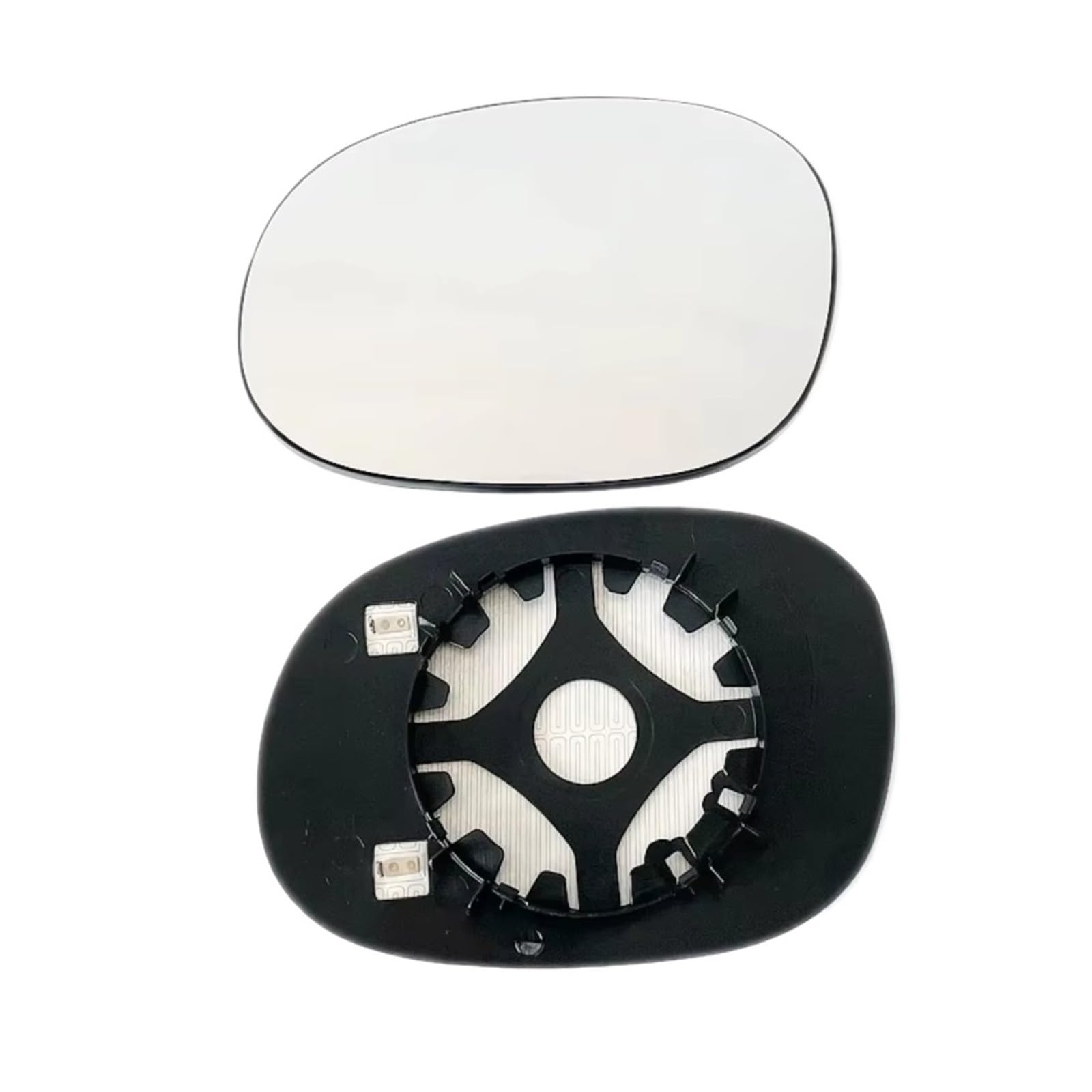 Auto Specchio Laterale Lastra Di Vetro Per Citroen Per C2 2003-2009 Per C3 I 2002-2010 Riscaldato Convesso Auto Specchio Di Vetro 8151GE 8151GF Vetro Retrovisore(Pair)