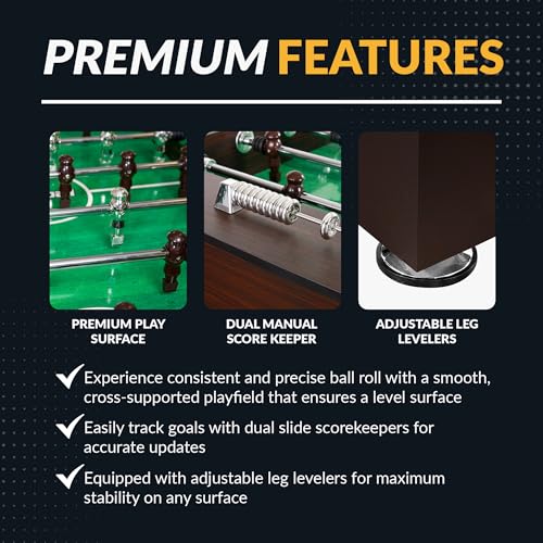 Hathaway Primo 56-Inch Foosball Table