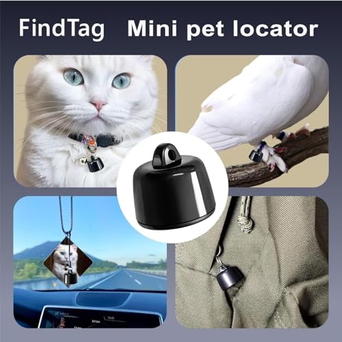 Mini GPS-tracker voor katten, wereldwijde tracking, zonder extra kosten, compatibel met iOS en Android, voor elke halsband, intelligente locatie - Afbeelding 6