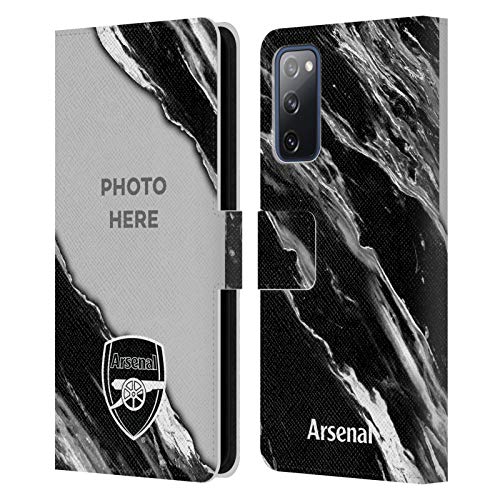 Coque en Cuir à Portefeuille Arsenal FC Samsung Galaxy S20 FE Marbre Personnalisé