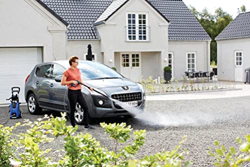 Image of Nilfisk E 145.4 High Pressure Washer with Accessories - Cleaner for Garden, Terrace, Windows and Car (2100 W) 128471193