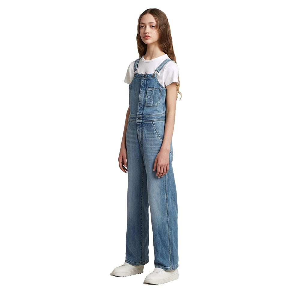 G-STAR Mädchen Straight Leg Zip Dungaree Jumpsuit (1er Pack)