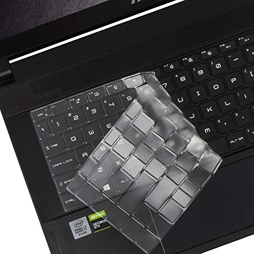 Ultra Thin Keyboard Cover For 15.6" Msi Gs66 Stealth 10Sfs 10Sgs, Ge66 Ws66 Gp66 Series 15.6 Inch Gaming Laptop Keyboard Skin Protector, 15.6" Msi Gs66 Stealth Accessories, Us Layout #TOP1