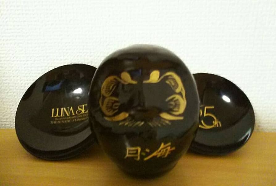 LUNA SEA 25th だるま 盃 LUNA SEA 25th だるま 盃 レア幻☆LUNA SEA達磨お祝い25th