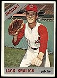 1966 Topps #129 Jack Kralick Cleveland Indians (Baseball Card) VG Indians