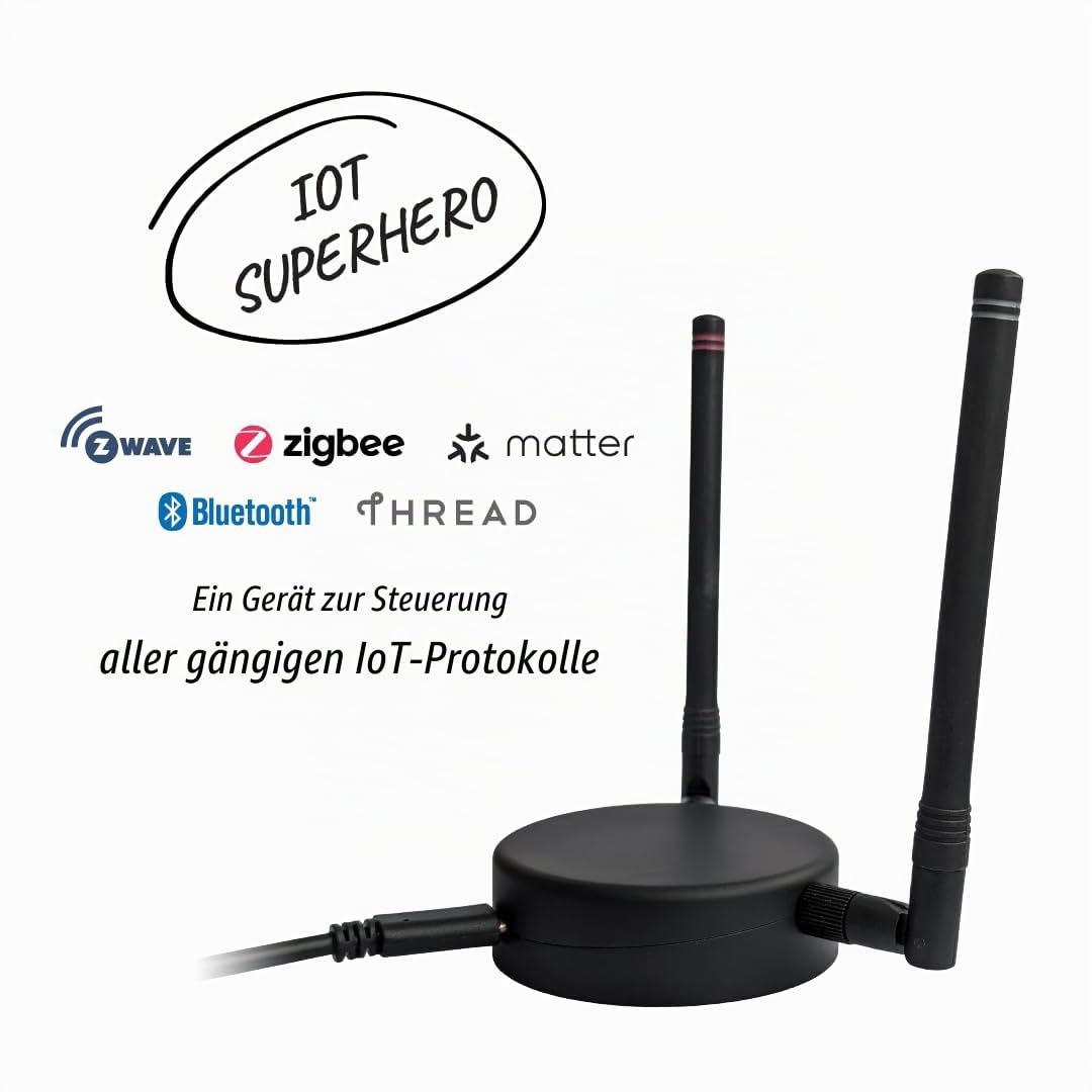Z-Station Z-Wave.Me – USB-Adapter für Z-Wave & Zigbee/Thread/BLE