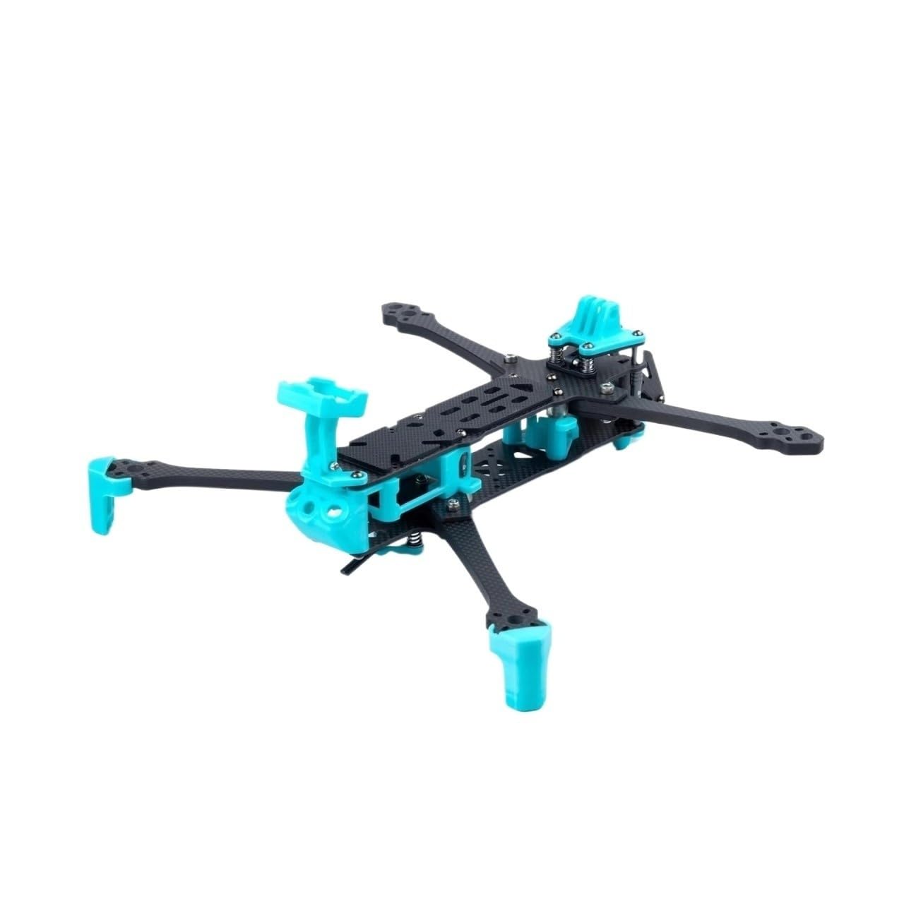 7 plegables de largo alcance FPV Kit de marco de fibra de carbono Quadcopter piezas de bricolaje