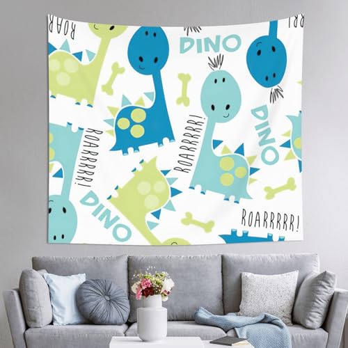 Tapisserie dinosaure mignon JEJEA pour créer un coin lecture doux en chambre enfant