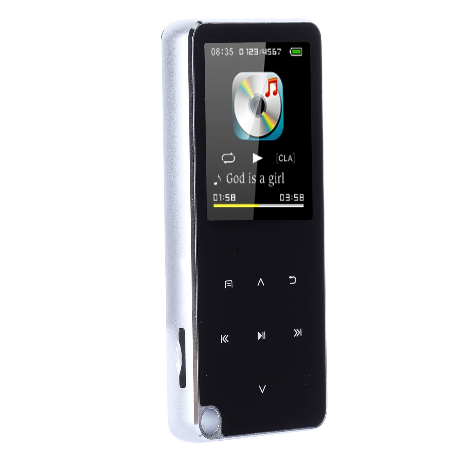 Mini Registratore Vocale M25 Lettore MP3 e MP4 Compatto Abilitato Bluetooth per Viaggi e Sport (32GB)