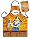 Grillschürze O zapft is Bayer Comic Look Küchenschürze Schürze geil bedruckt Geschenk Set mit Grillmeister Urkunde