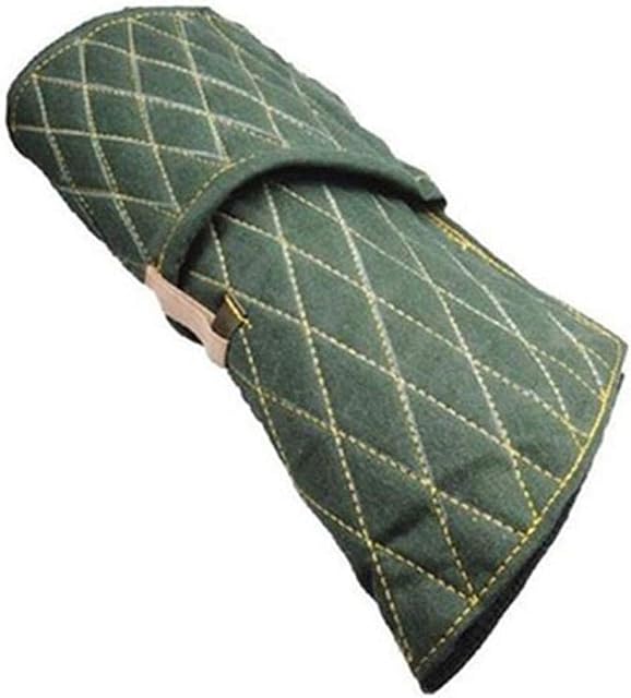 WPCASE Dog Bite Sleeves Training Dog Bite Sleeves Large Dogs Jute Material Thickened Dog Bite Cover For Dog Bite Training Protective Arm Cover green