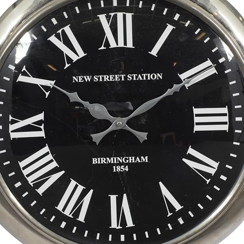 Image of Deco 79 Splendid Steel Wall Clock
