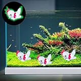 Dreuhuing 4Pcs Minis Axolotl Figures, Axolotl Toy, Miniature Axolotl Figurine Miniature Animal Figurines Ornament, Axolotl Figures for Garden Aquarium Landscape Dollhouses Decorations - Image 3