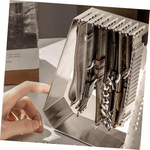 Rack stable et compact en métal pour rangement et chargeur de montre - 2
